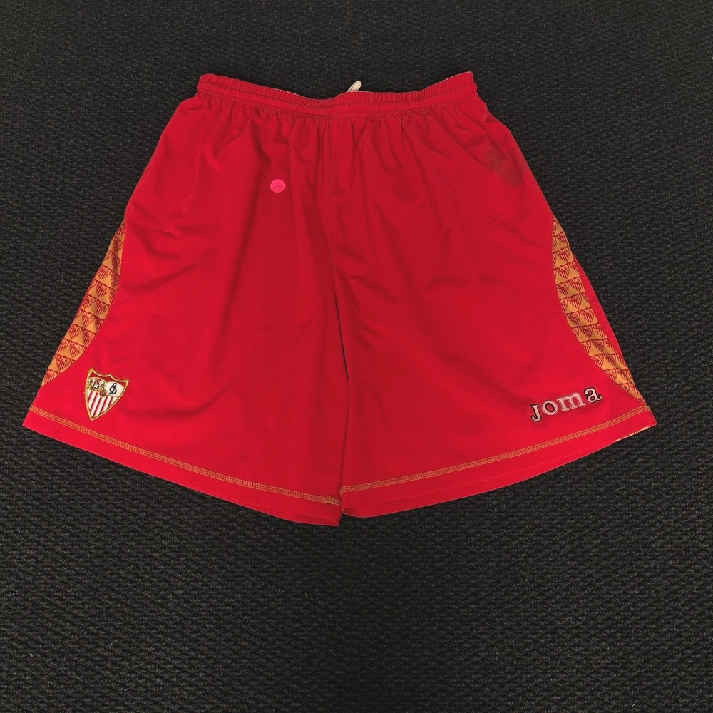 Joma Sevilla FC Soccer Futbol Shorts‎ Red Men's XL Athletic Performance